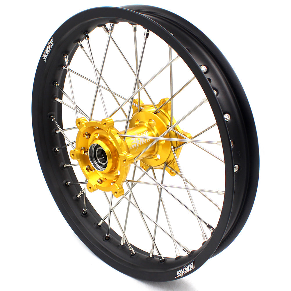 KKE 21 & 19 MX Off Road Wheels For SUZUKI RM125 2001-2007 RM250 2001-2008