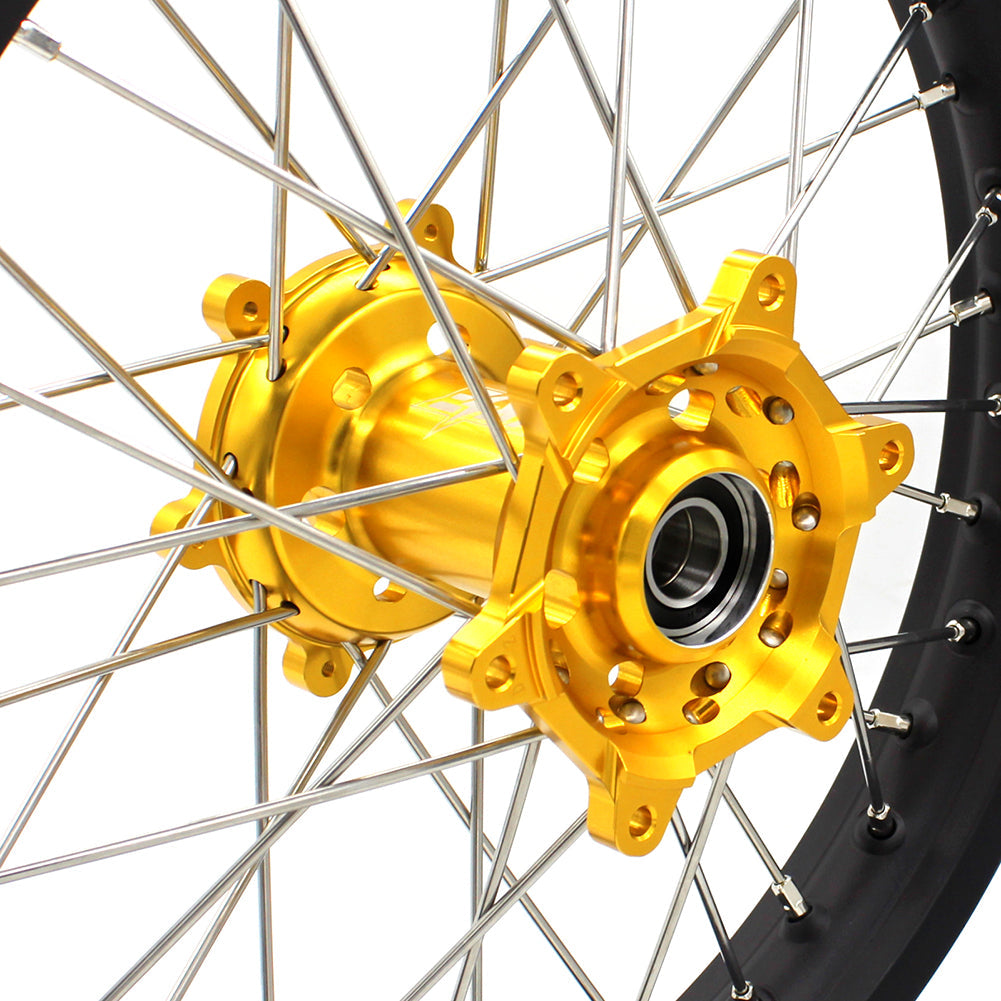 KKE 21 & 19 MX Off Road Wheels For SUZUKI RM125 2001-2007 RM250 2001-2008