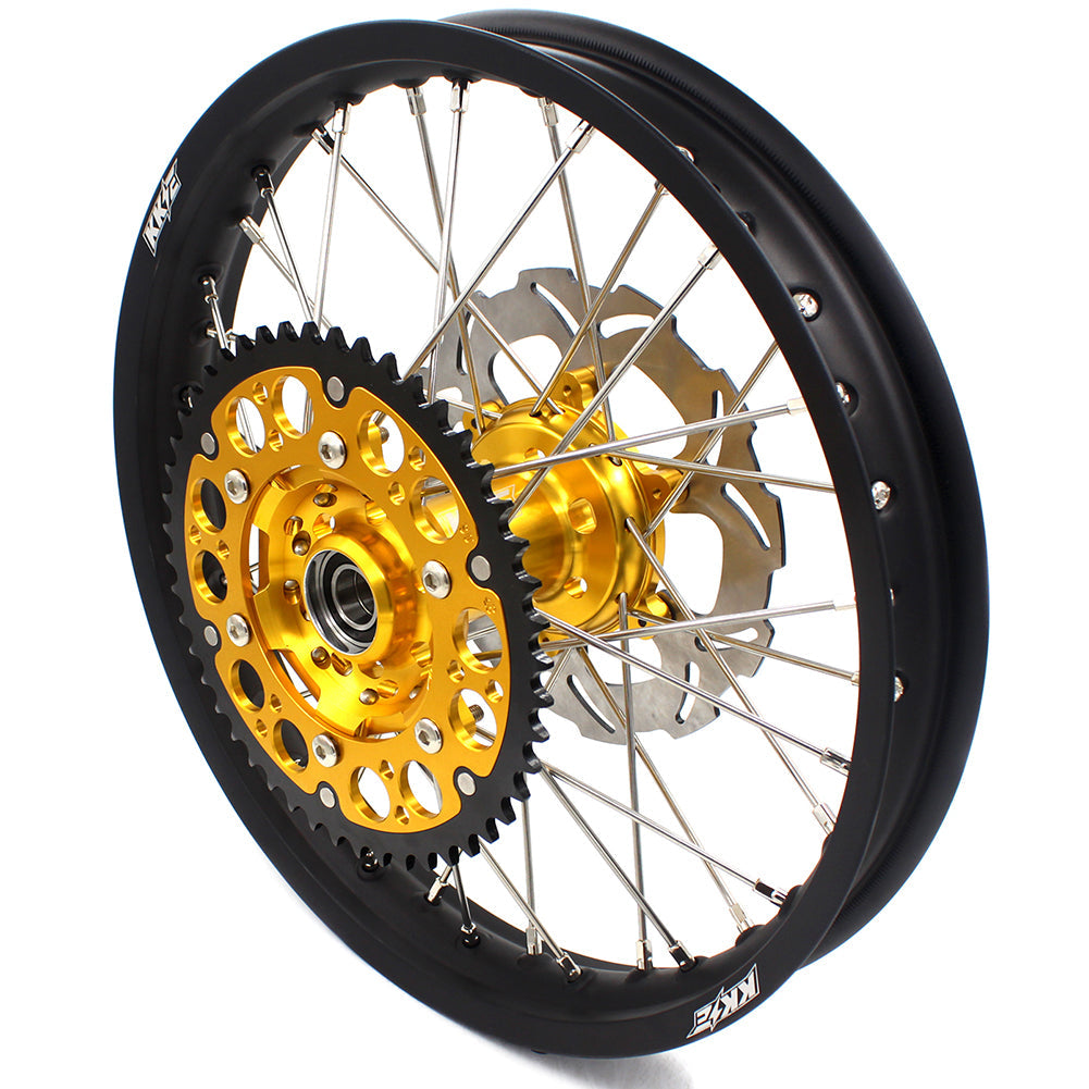 KKE 21" 18" Enduro Spoked Wheels Rims For SUZUKI DRZ400 DRZ400E DRZ400S