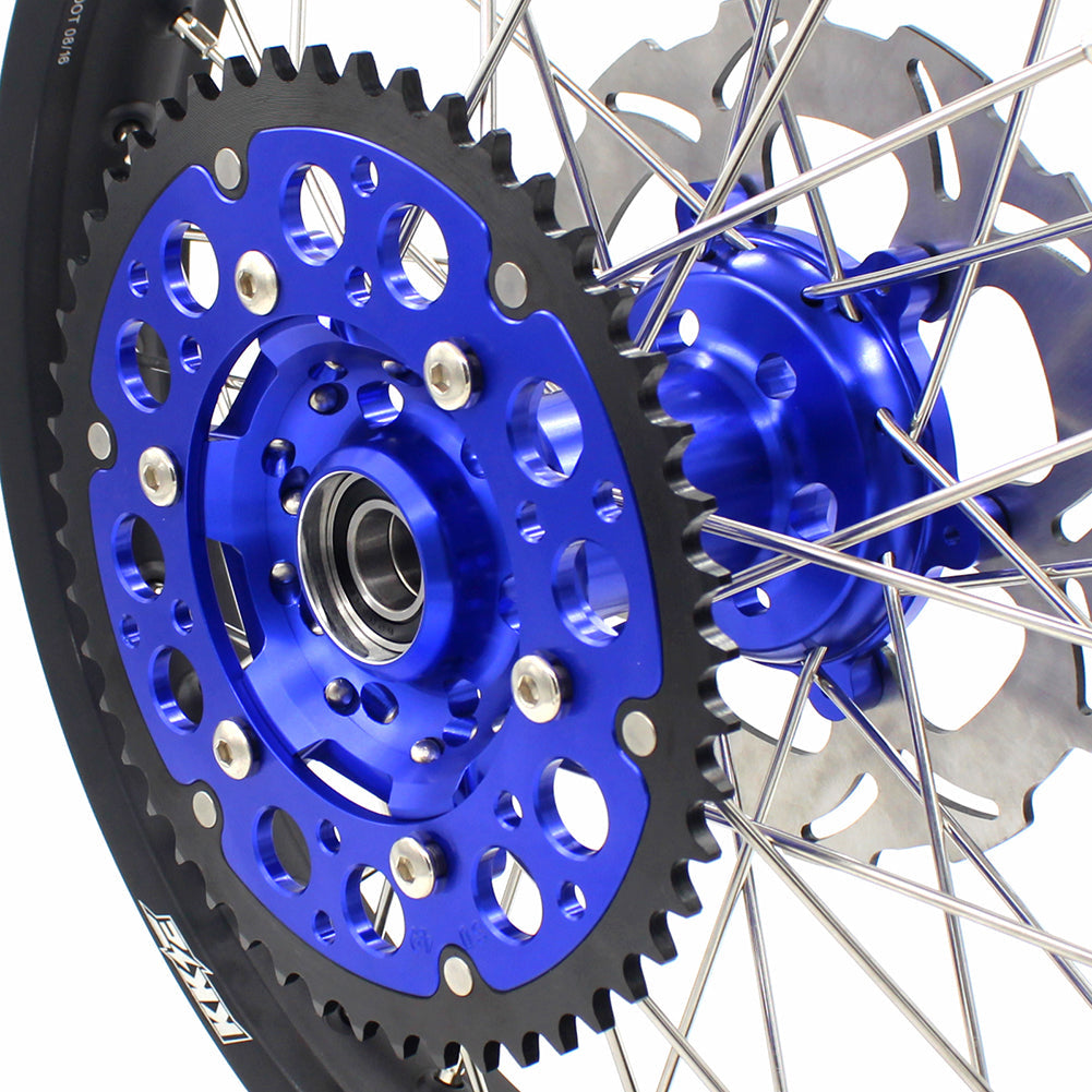 KKE 21/18 Dirtbike Spoke Alloy Wheels For SUZUKI DRZ400 DRZ400E DRZ400S