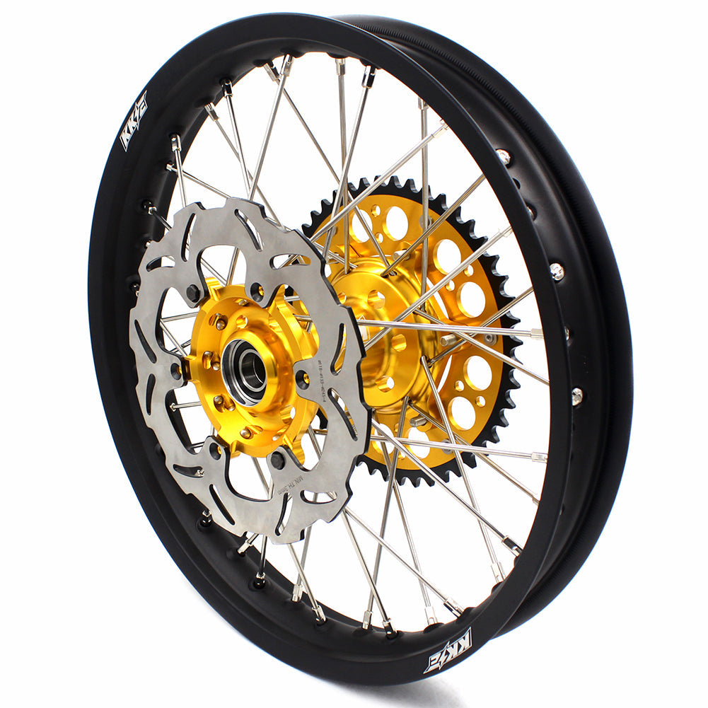 KKE 21" 18" Enduro Spoked Wheels Rims For SUZUKI DRZ400 DRZ400E DRZ400S