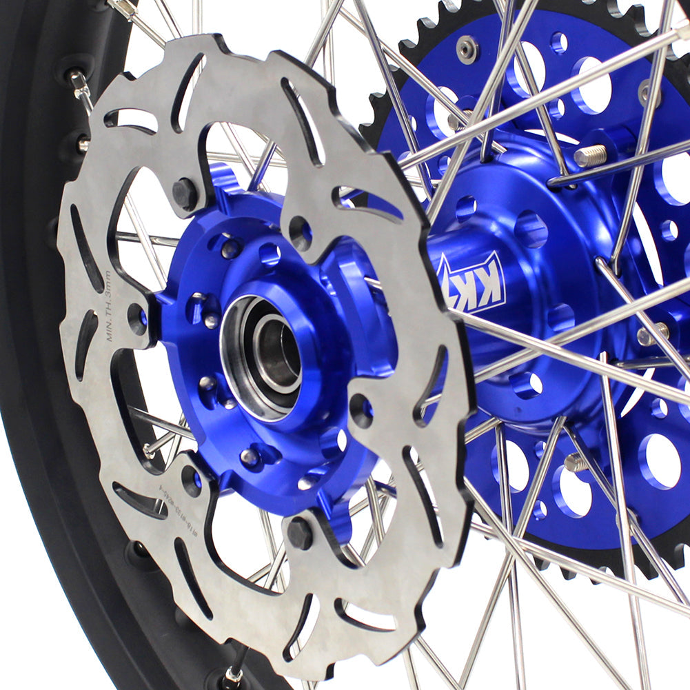 KKE 21/18 Dirtbike Spoke Alloy Wheels For SUZUKI DRZ400 DRZ400E DRZ400S