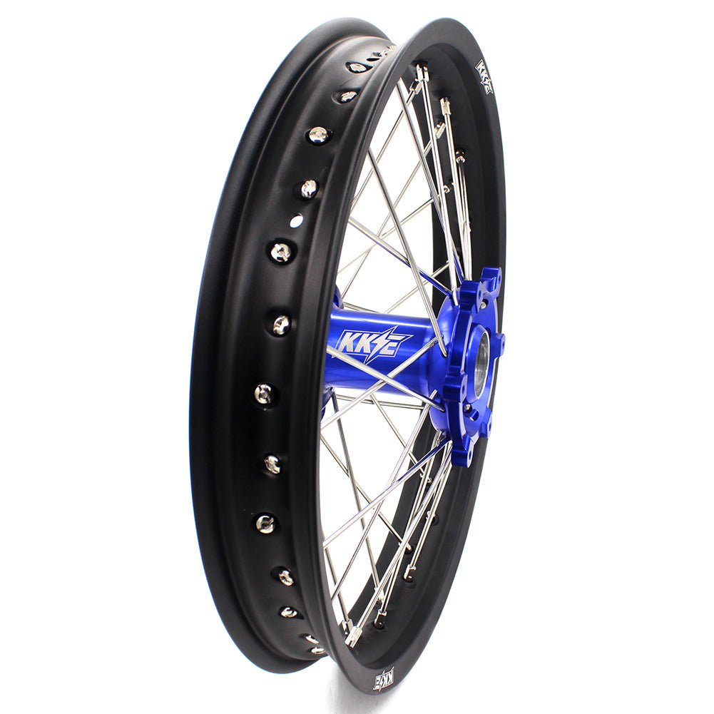 KKE 21/18 Dirtbike Spoke Alloy Wheels For SUZUKI DRZ400 DRZ400E DRZ400S