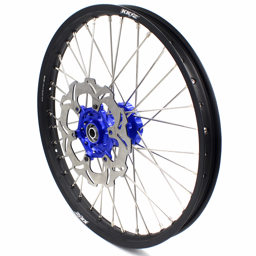 KKE 21/18 Dirtbike Spoke Alloy Wheels For SUZUKI DRZ400 DRZ400E DRZ400S