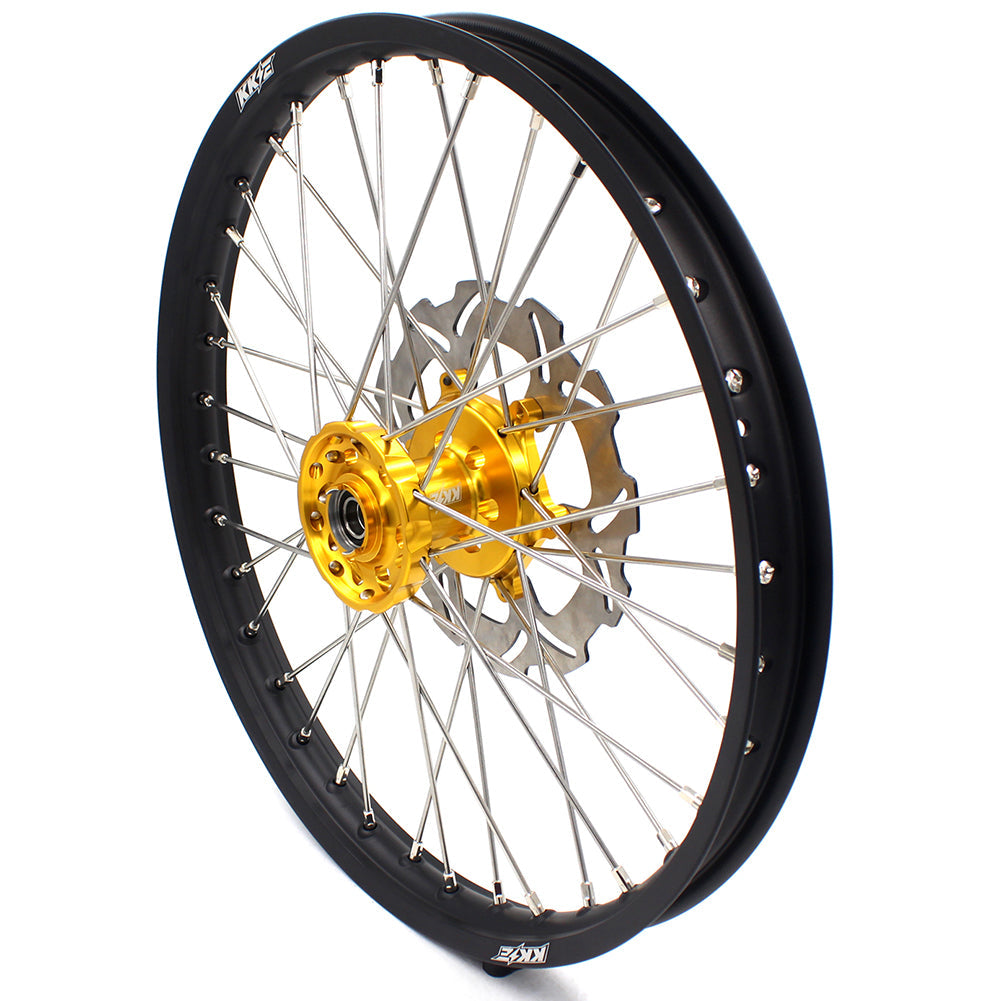 KKE 21" 18" Enduro Spoked Wheels Rims For SUZUKI DRZ400 DRZ400E DRZ400S