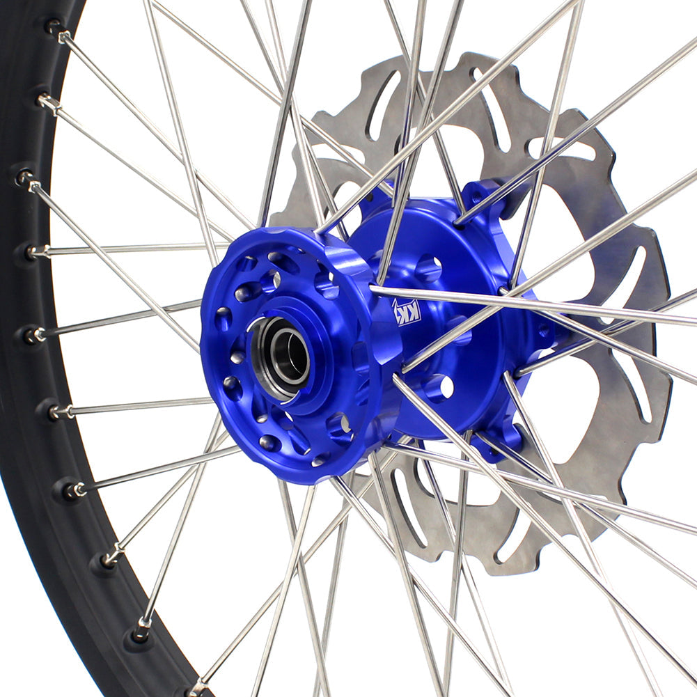 KKE 21/18 Dirtbike Spoke Alloy Wheels For SUZUKI DRZ400 DRZ400E DRZ400S