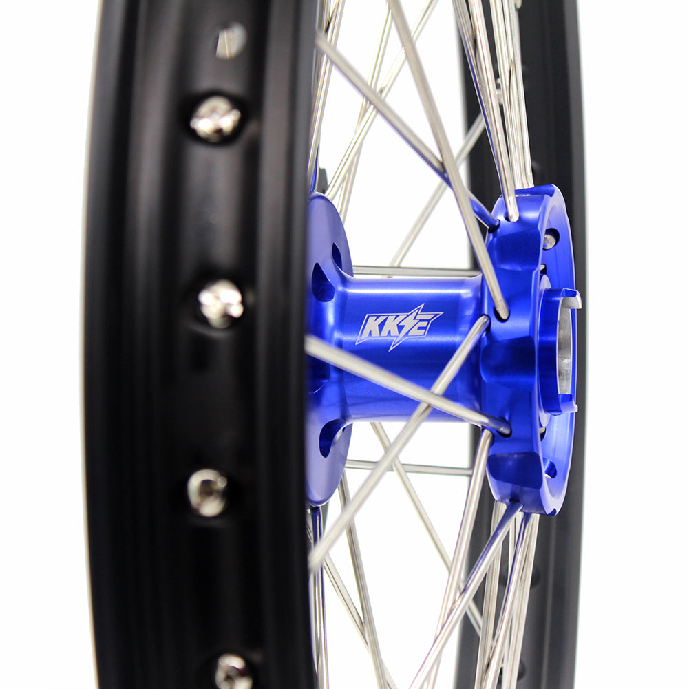 KKE 21/18 Dirtbike Spoke Alloy Wheels For SUZUKI DRZ400 DRZ400E DRZ400S