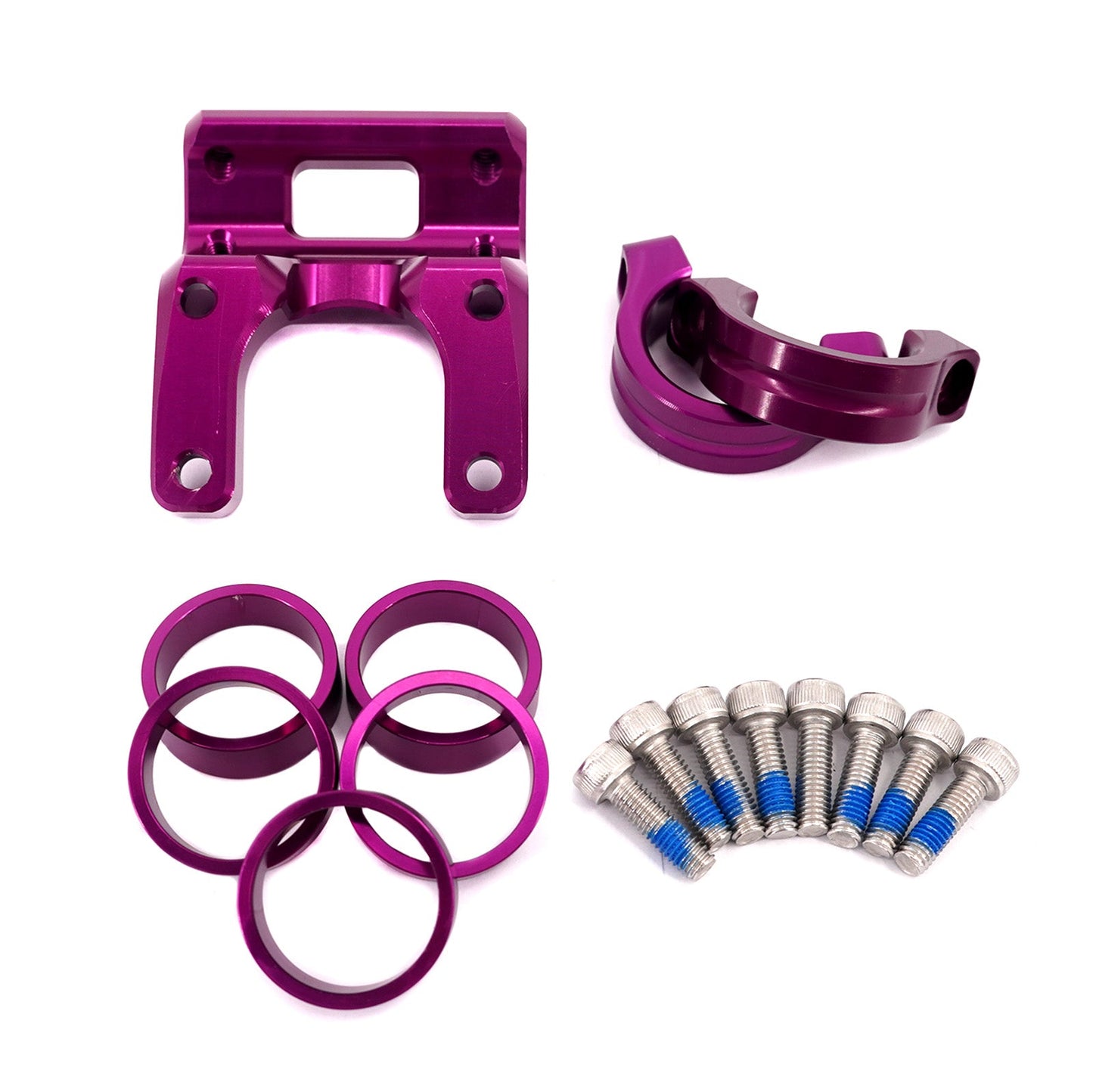 KKE Handlebar Risers Fit Surron Light Bee X, Rawrr Mantis/Mantis X, E-Ride Pro SS, Talaria Sting MX3/MX4 (Collective)