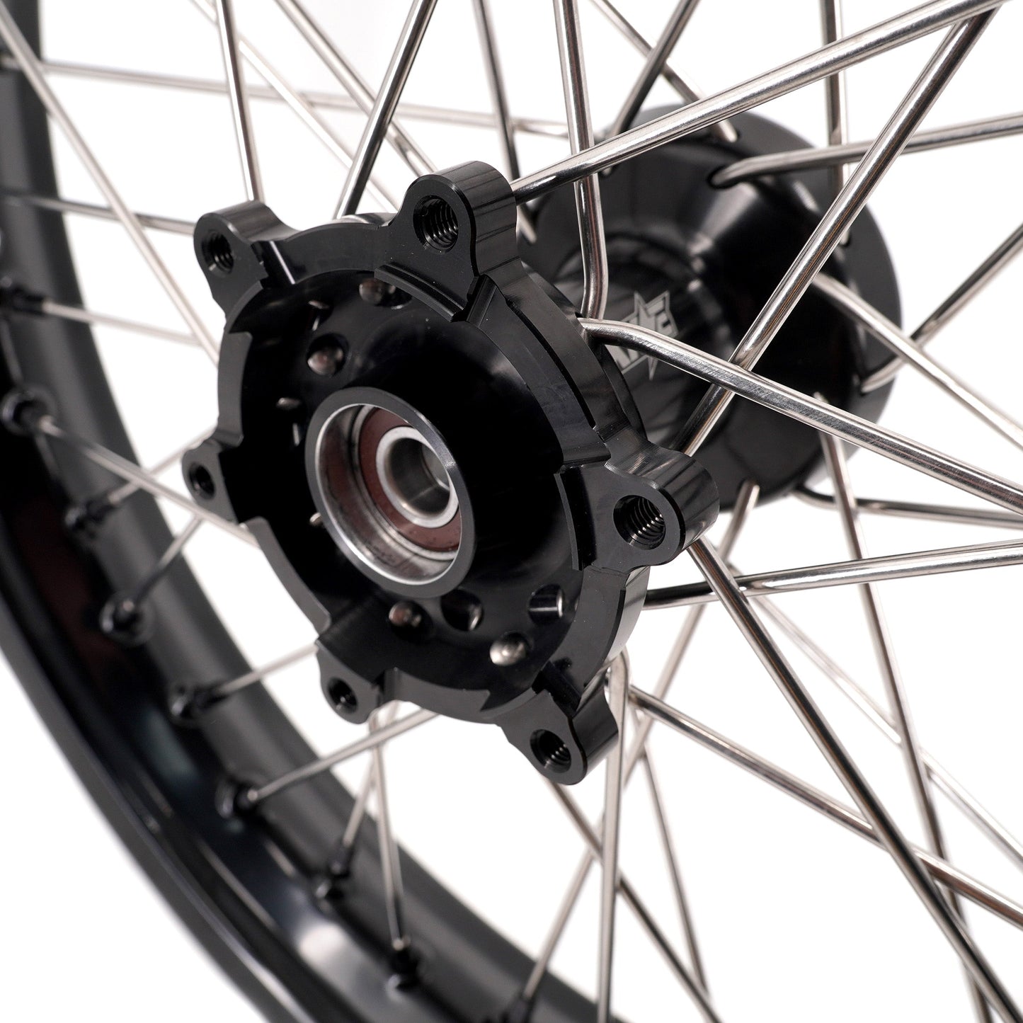 KKE 2.5*19 & 3.5*17 Dirtbike Tubed Spoke Wheels Rims Fit KTM 390 Adventure 2020-2021 Black