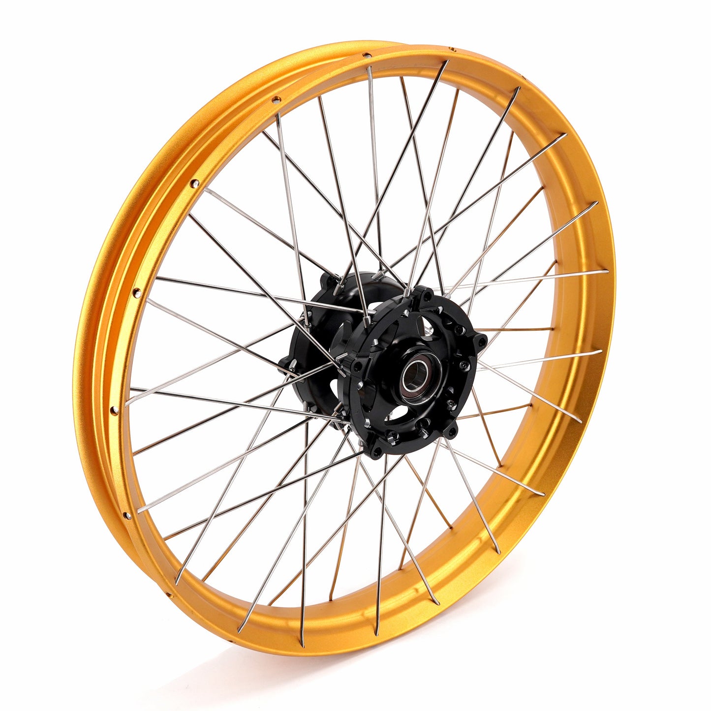 VMX-Racing 21" 18" Tubeless Wheels Fit Yamaha Tenere 700 2019-2025 Gold Rims