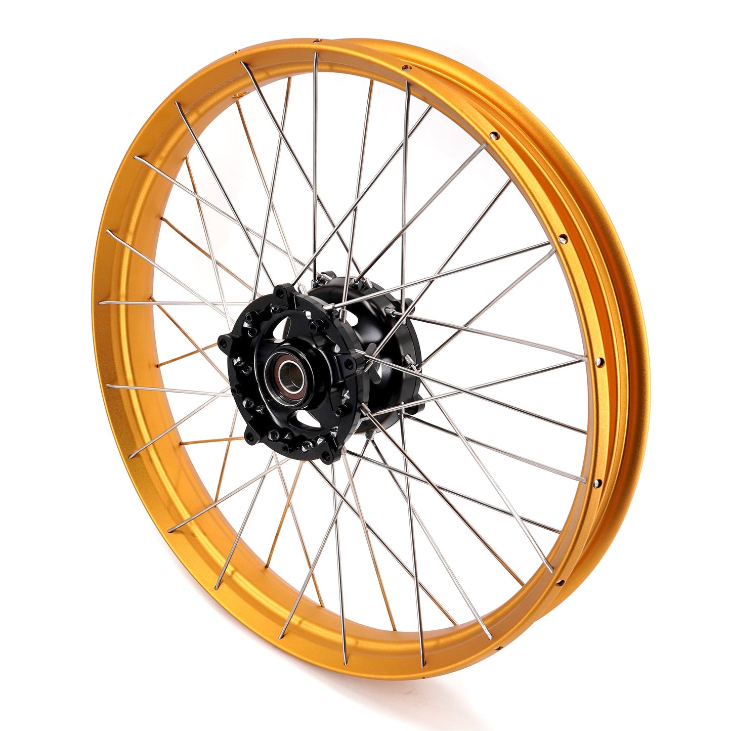 VMX-Racing 21" 18" Tubeless Wheels Fit Yamaha Tenere 700 2019-2025 Gold Rims