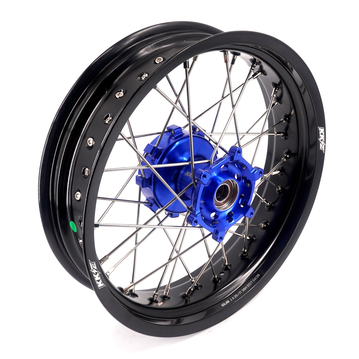 KKE 3.5/4.25*17inch CUSH Drive Supermoto Wheels for YAMAHA YZ125/250 YZ250F/450F WR250F/450F YZ250X 2016-2024