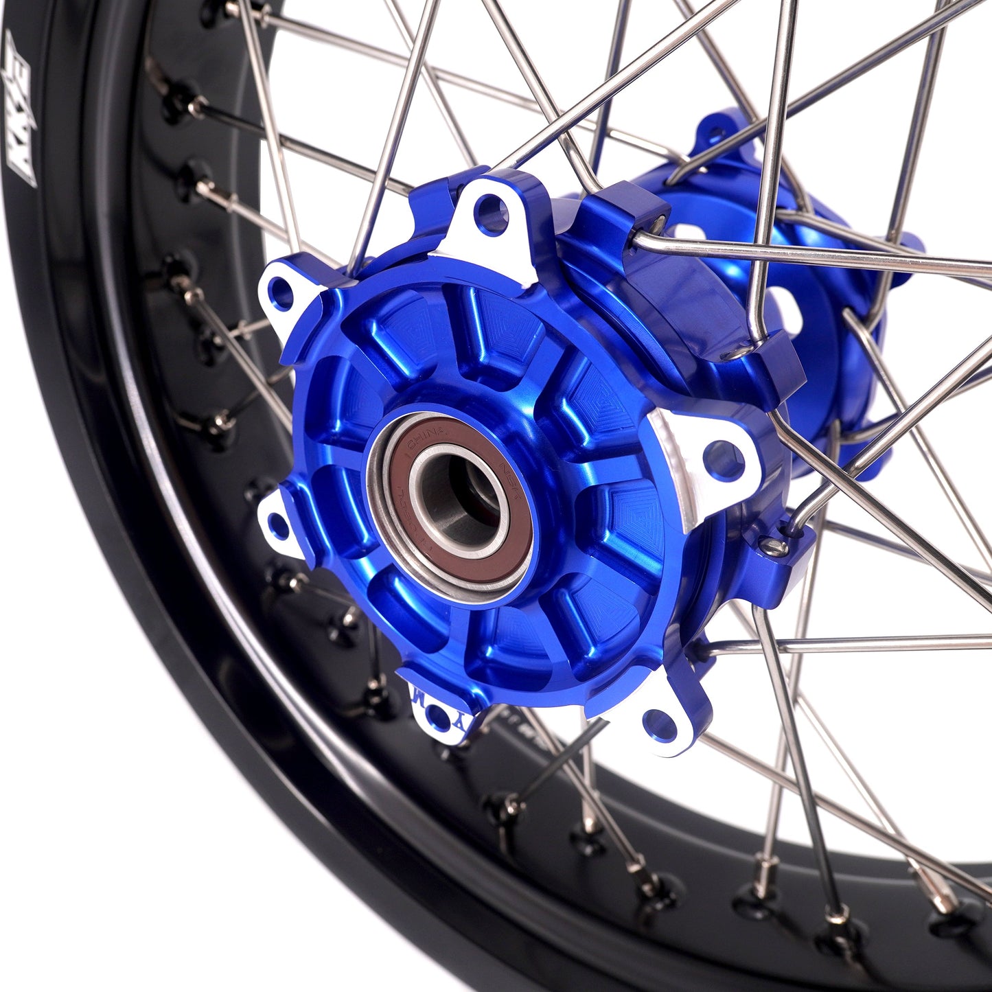 KKE 3.5/4.25*17inch CUSH Drive Supermoto Wheels for YAMAHA YZ125/250 YZ250F/450F WR250F/450F YZ250X 2016-2024