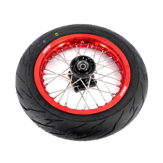 Pre-order KKE 1.85*12’‘ & 2.15*12’‘ E-Bike Mini Wheels Kit with Tires Fit For Rawrr Mantis X 2024-2025 Red Rims