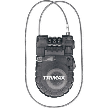 Retractable Cable Combination Lock