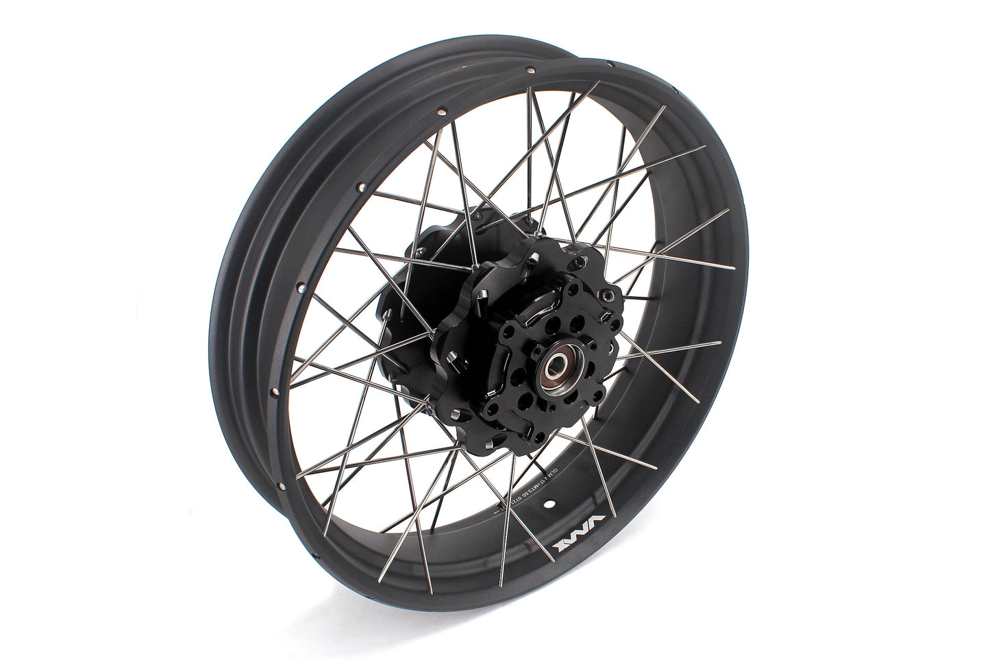 VMX-Racing 19-17in. Spoke Tubeless Wheels Fit For KTM390 Adventure Orange/White Fit For Husqvarna 401 2020 2021