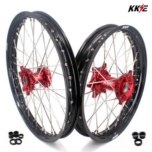 KKE 21" 19" or 21" 18" Dirt Bike Wheels Set For HONDA CRF250R 2014-2025 CRF450R 2013-2025 CRF450L 2019-2021