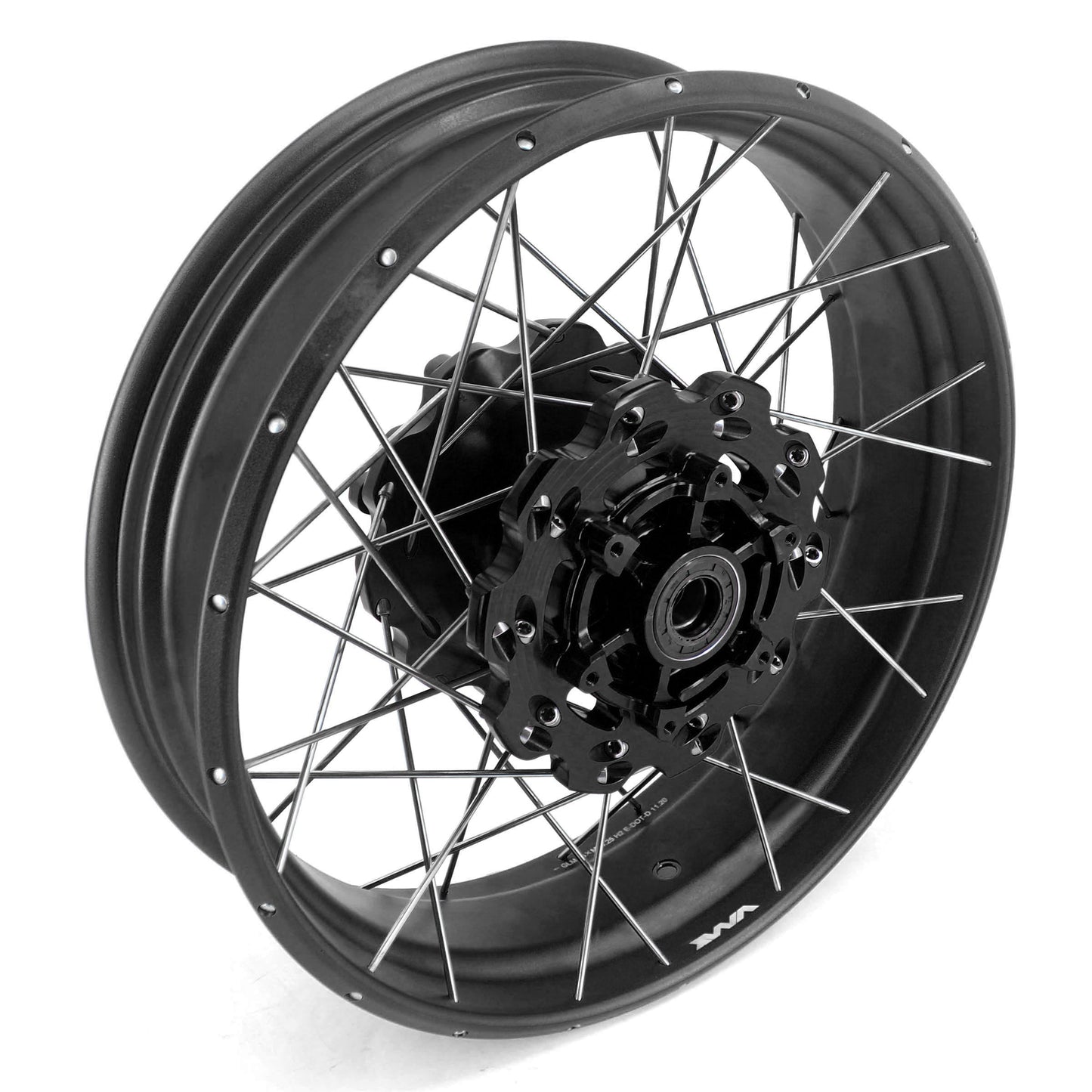VMX 21" 18" Inch Alloy Tubeless Wheel Rims For KTM790 Adventure R 2019-2022 Black&Black
