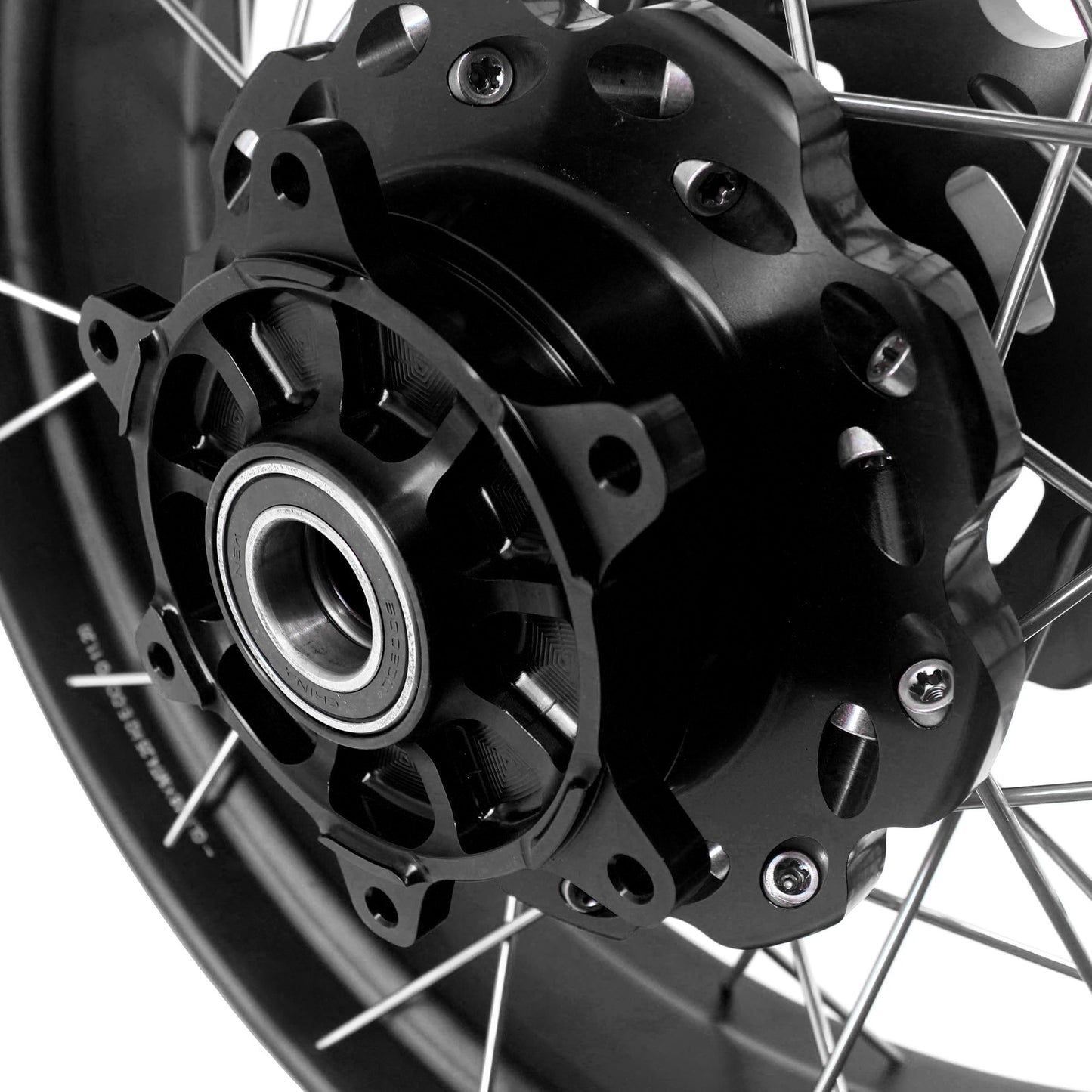 VMX 21" 18" Inch Alloy Tubeless Wheel Rims For KTM790 Adventure R 2019-2022 Black&Black