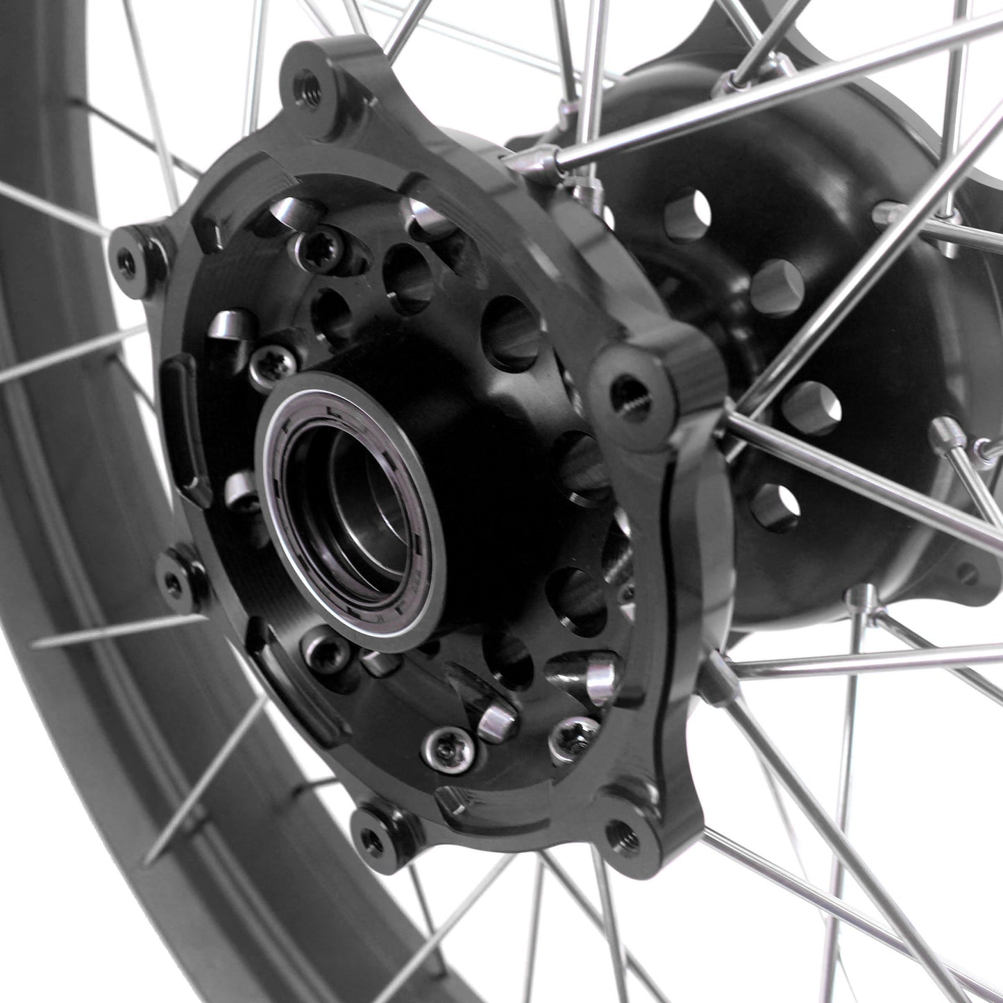 VMX 21" 18" Inch Alloy Tubeless Wheel Rims For KTM790 Adventure R 2019-2022 Black&Black