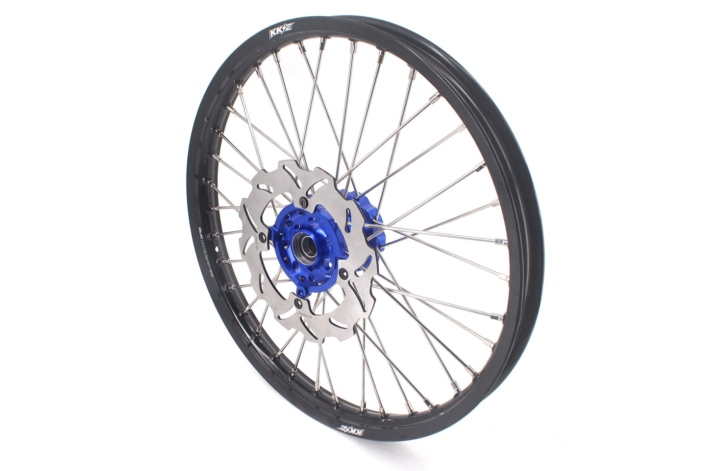 KKE 21 & 18 Off Road Spoked Wheels For KAWASAKI KX125 KX250 2003 2004 2005 Disc