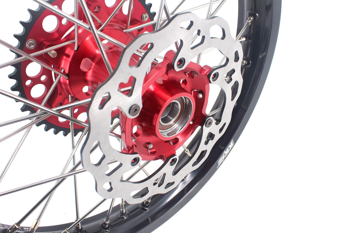 KKE 21" 18" Enduro Spoked Wheels For GAS GAS EC MC EX 125-4550CC 2021-2025 Dirtbike Spoked Wheels Set