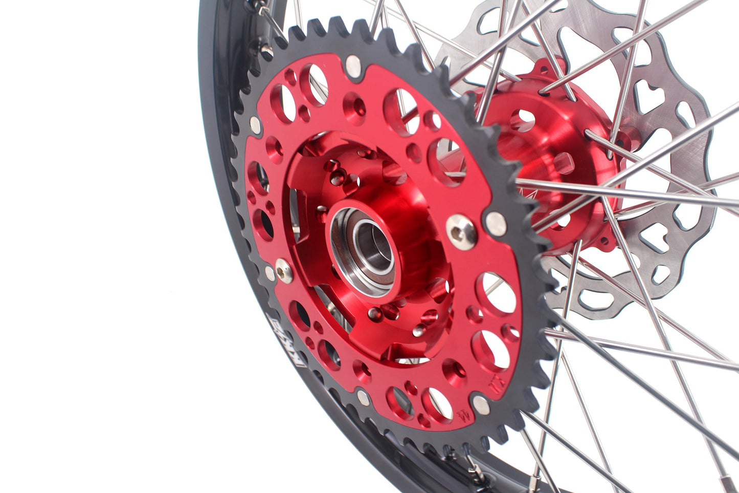 KKE 21" 18" Enduro Spoked Wheels For GAS GAS EC MC EX 125-4550CC 2021-2025 Dirtbike Spoked Wheels Set