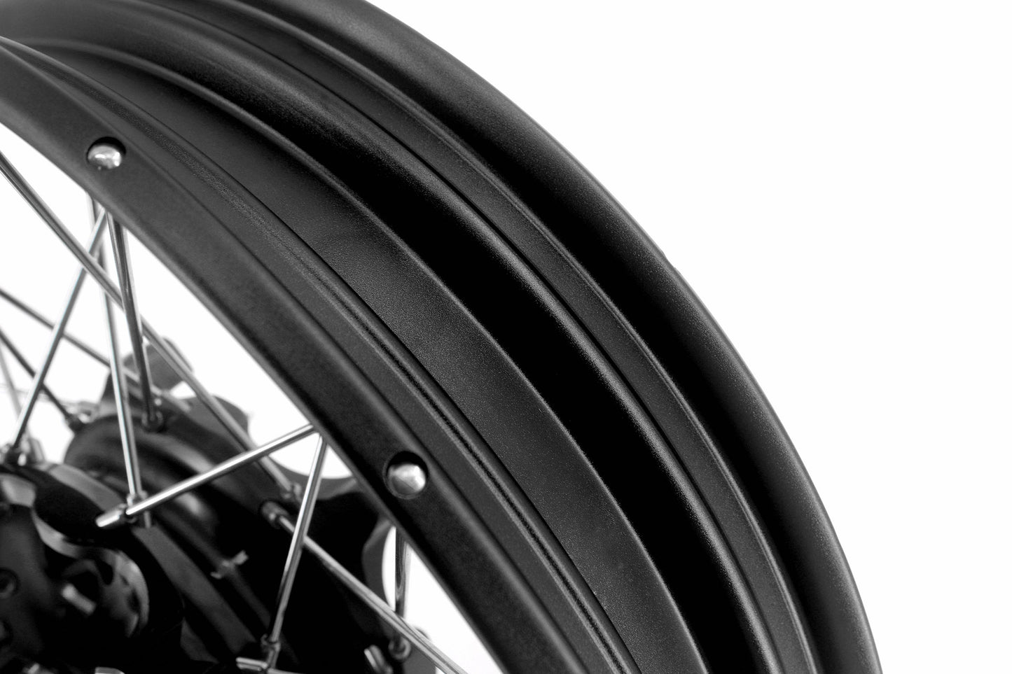 VMX 19" 17" Inch Tubeless Rims for BMW R1200GS R1200GS Adventure 2013-2020 Black Hub & Black Rim