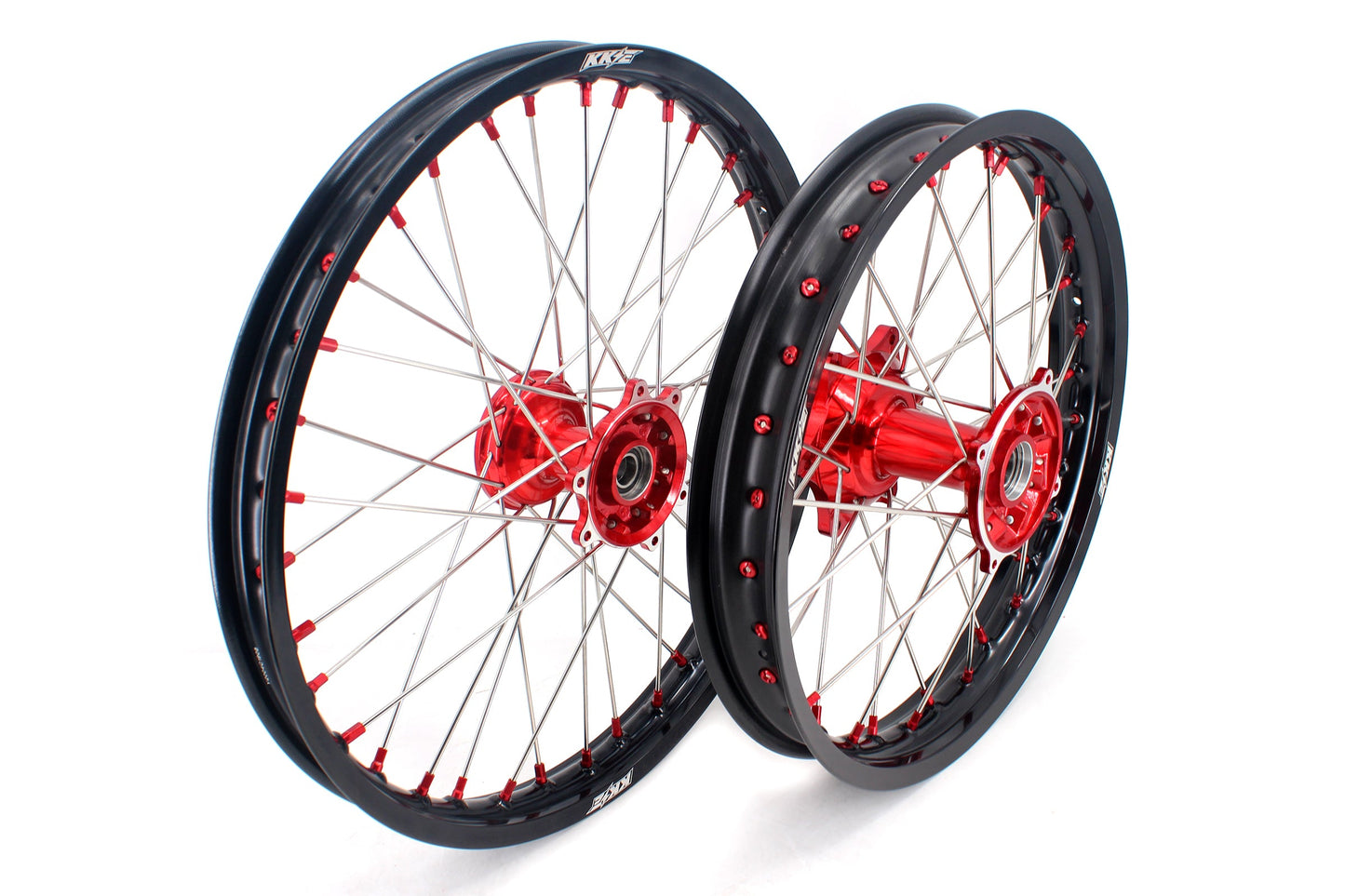 KKE 21" 18" Cast Aluminum Wheels Rims For HONDA CRF250R CRF450R CRF450L