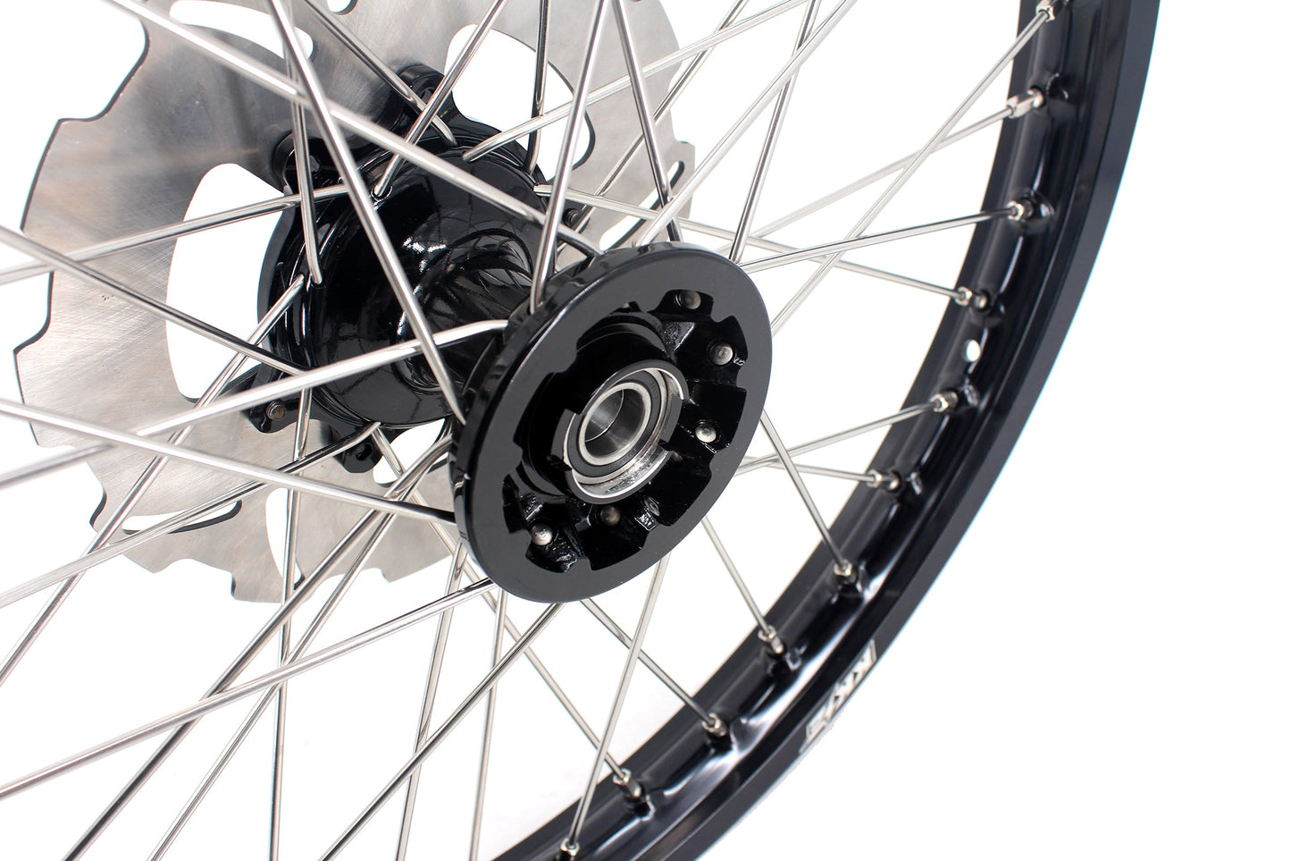 KKE 21 & 19 Casting Wheels Set for HONDA CR125R 1995-1997 CR250R 1995-1996 Black&Black