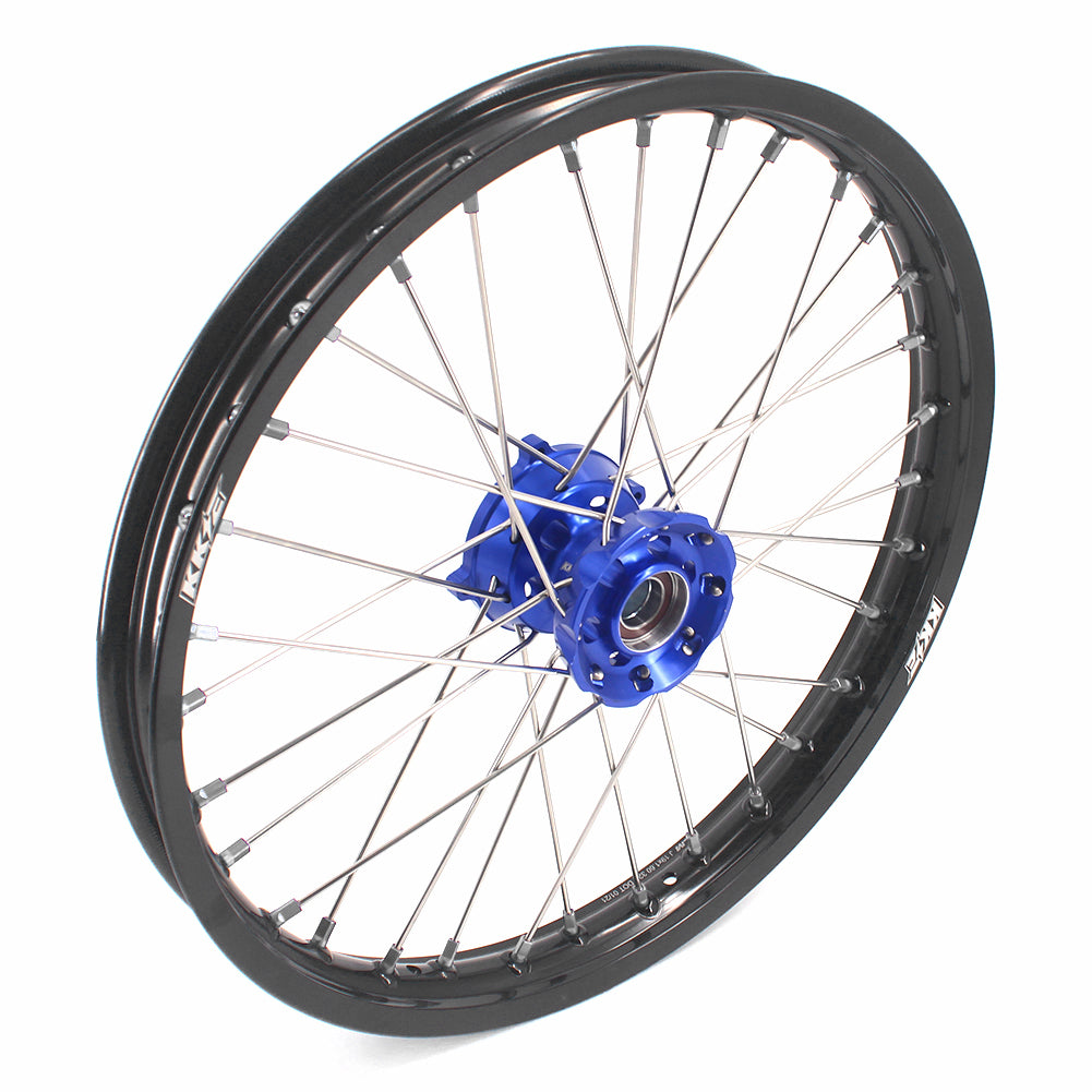 KKE 19" 16" CNC Big Kid's Wheels Rims Fit For Gas Gas MC85 2021-2024 Blue