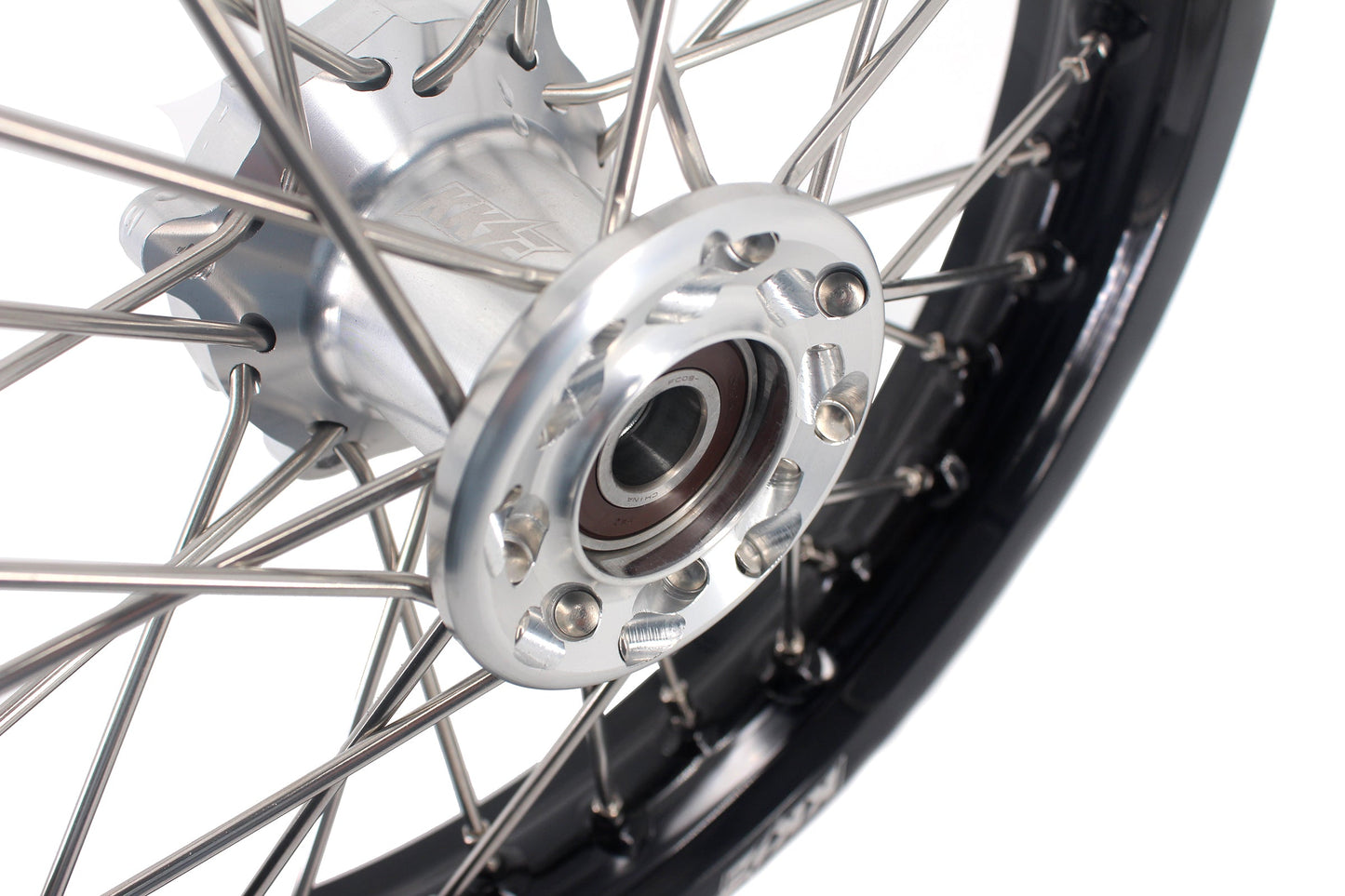 KKE 12 & 10 Kid's Wheels For KTM SX50 2014-2023 For Gas Gas MC50 2021-2024 Mini Bike Silver&Black