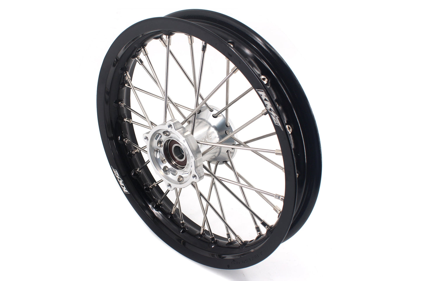 KKE 12 & 10 Kid's Wheels For KTM SX50 2014-2023 For Gas Gas MC50 2021-2024 Mini Bike Silver&Black