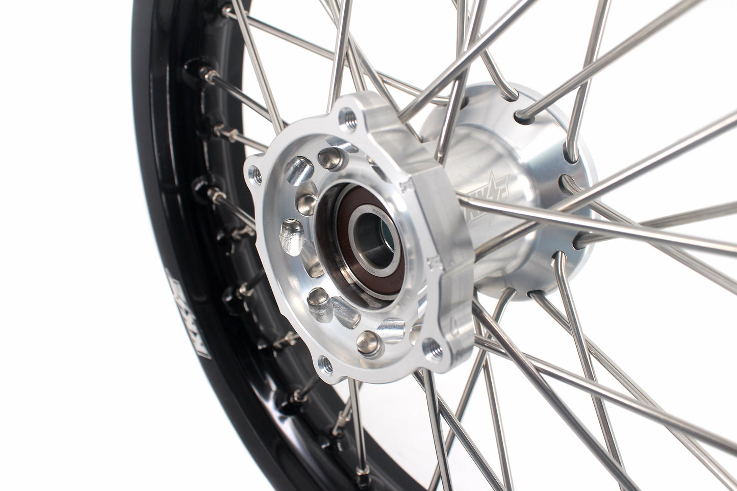 KKE 12 & 10 Kid's Wheels For KTM SX50 2014-2023 For Gas Gas MC50 2021-2024 Mini Bike Silver&Black