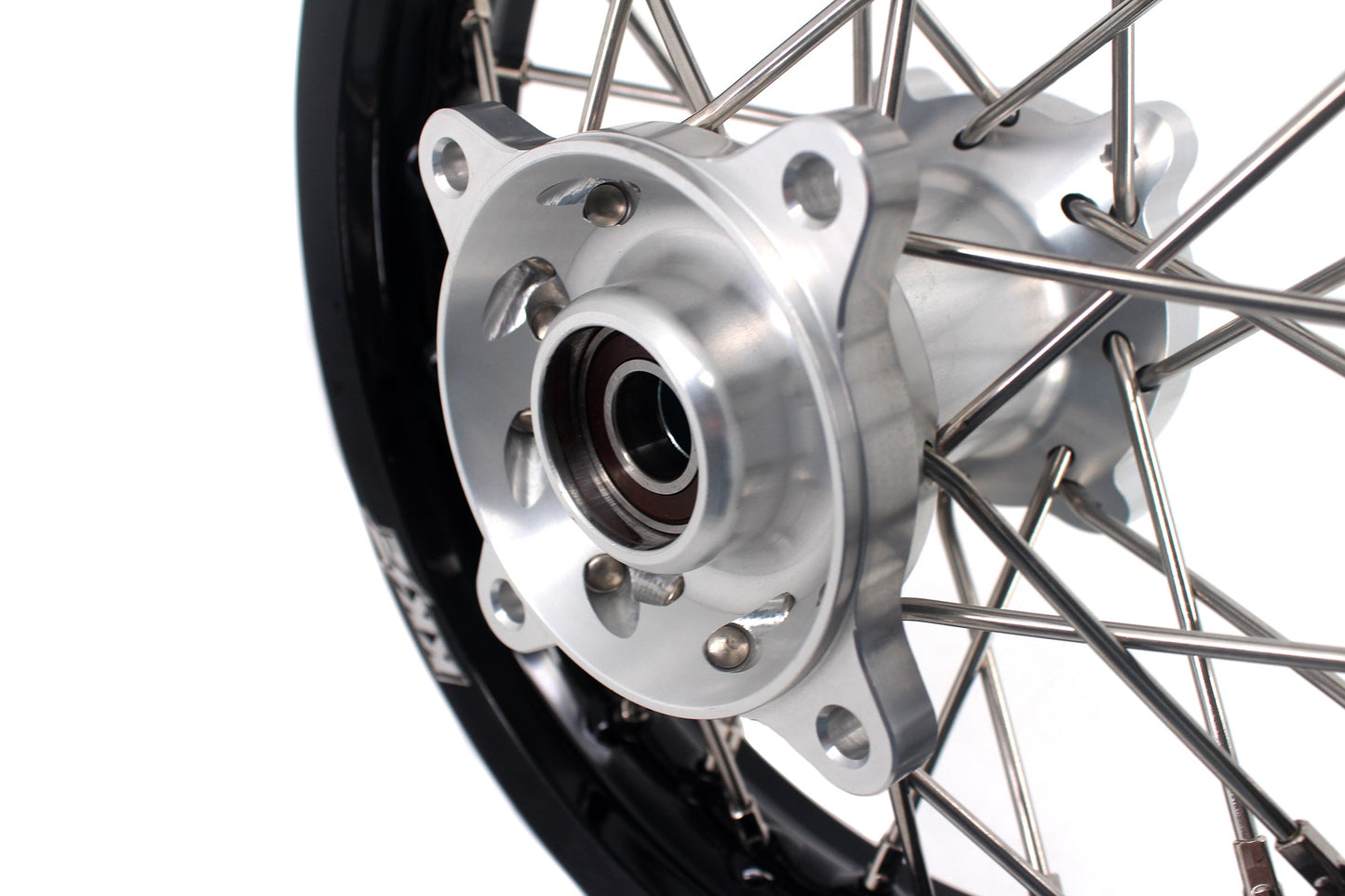 KKE 12 & 10 Kid's Wheels For KTM SX50 2014-2023 For Gas Gas MC50 2021-2024 Mini Bike Silver&Black