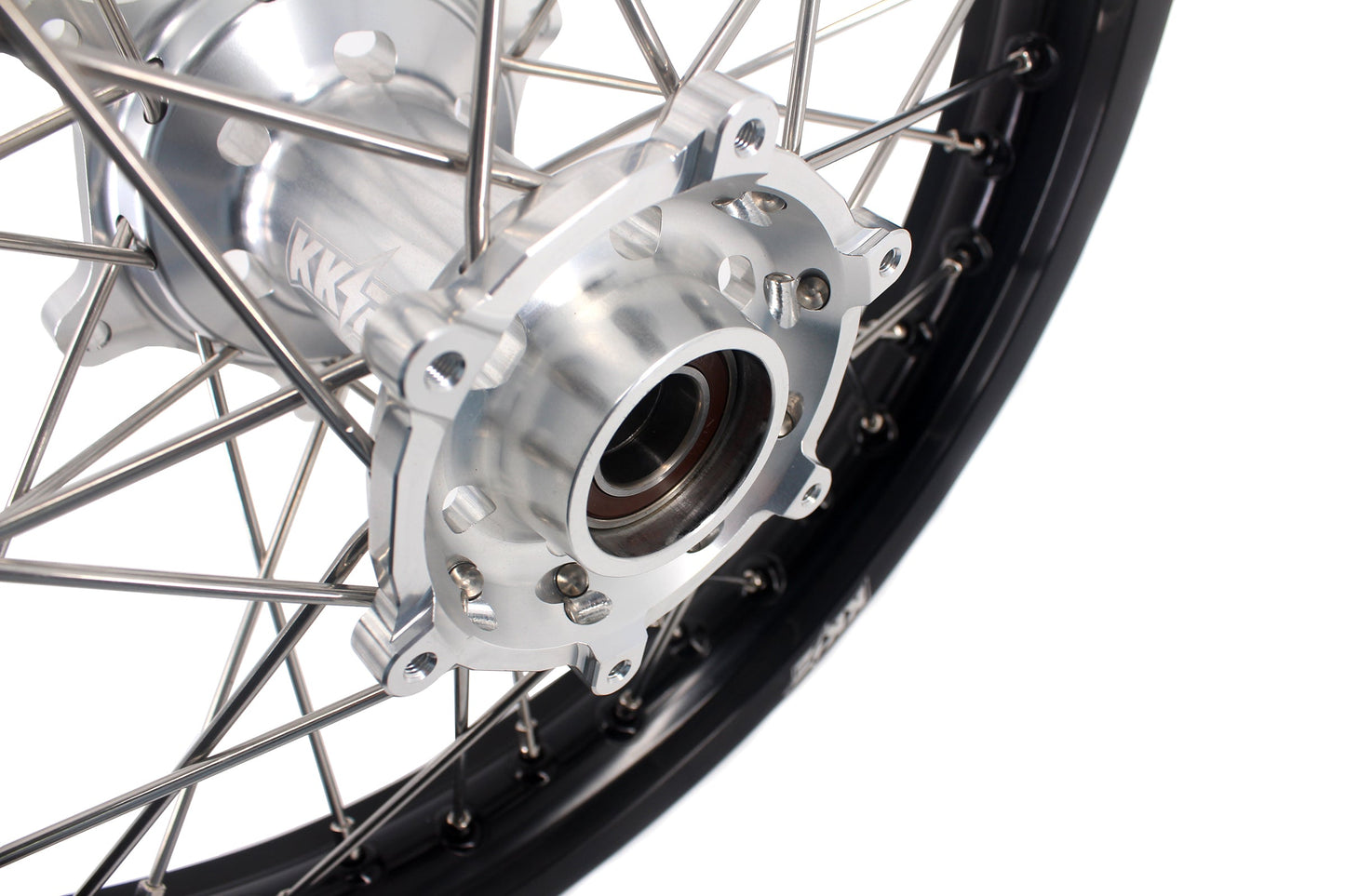 KKE 21 & 18 Enduro Rims for KTM EXC EXC-F EXC-W 125-530CC 2003-2024 Silver&Black