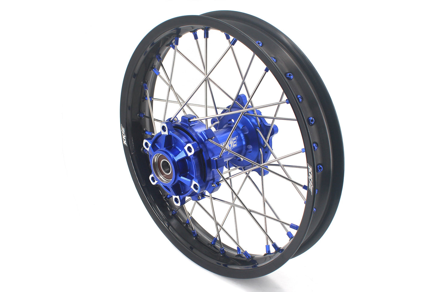 KKE 1.85*21 & 2.5*18 Motorcycle Tubed Spoke Rims Fit Yamaha Tenere 700 2019-2025 Blue