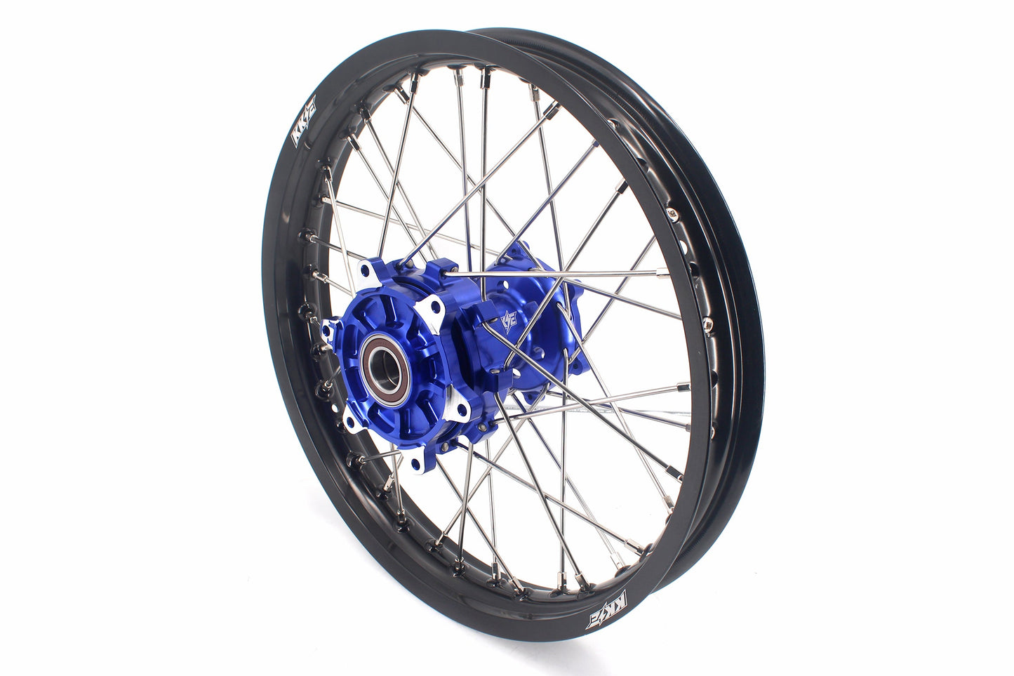 KKE 21/18 Enduro CUSH Drive Spoke Wheels For KTM EXC EXC-F EXC-W 125-530CC 2003-2024 Blue Hub