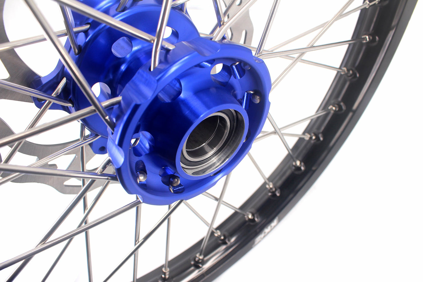 KKE 21/18 Enduro CUSH Drive Spoke Wheels For KTM EXC EXC-F EXC-W 125-530CC 2003-2024 Blue Hub