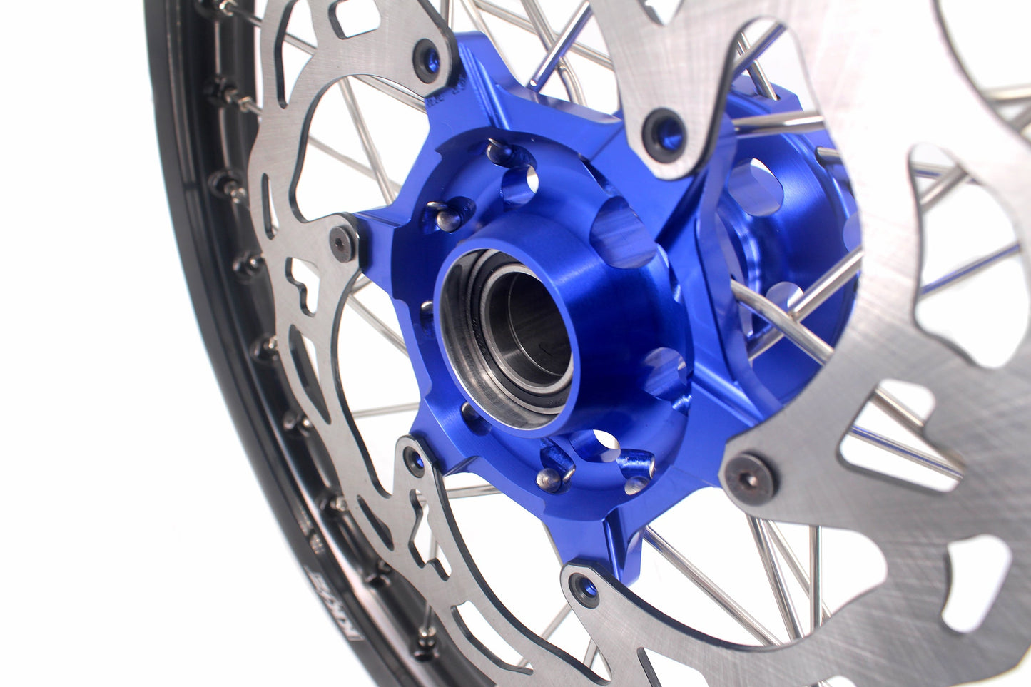 KKE 21/18 Enduro CUSH Drive Spoke Wheels For KTM EXC EXC-F EXC-W 125-530CC 2003-2024 Blue Hub