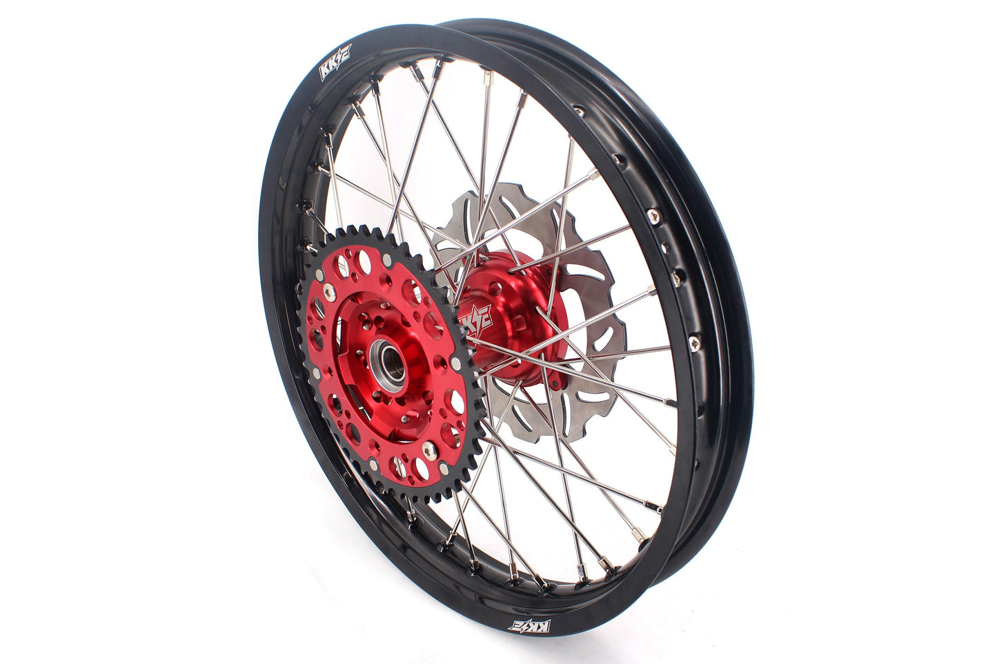 KKE 21/18 21/19 CNC MX Dirtbike Wheels Rims Set For Honda XR650R 2000-2008 240mm Discs