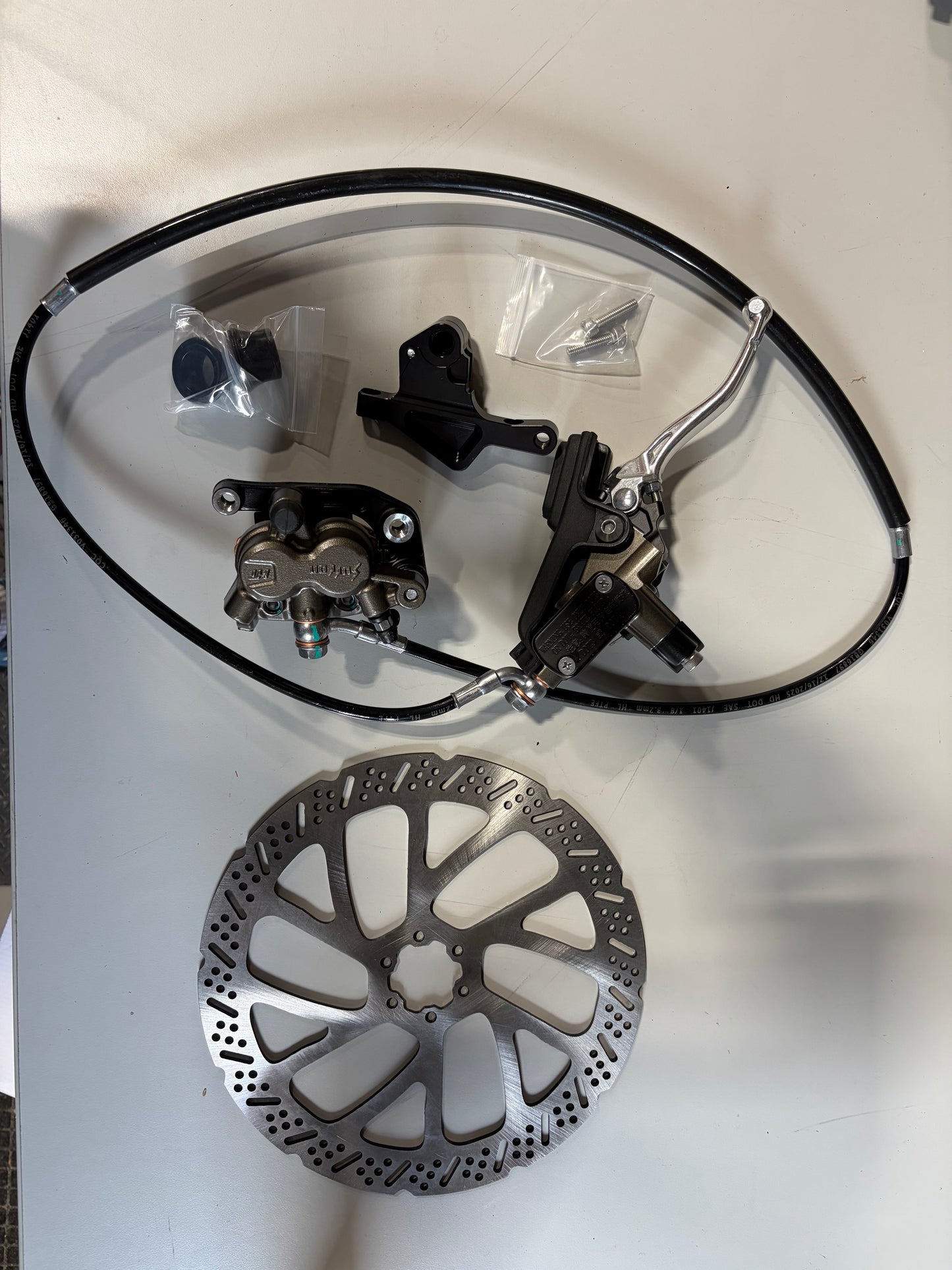 OEM Talaria / Sur-Ron Front & Rear Hydraulic Brake Assemblies with Rotors