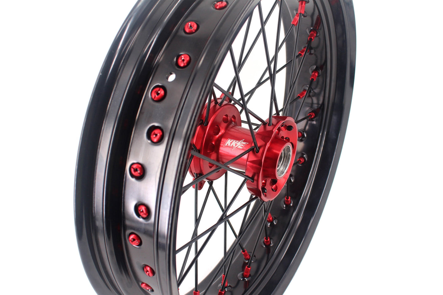 KKE 17inch Supermoto Wheels For Honda CRF250R 2014-2025 CRF450R 2013-2024 CRF450X 2019-2025