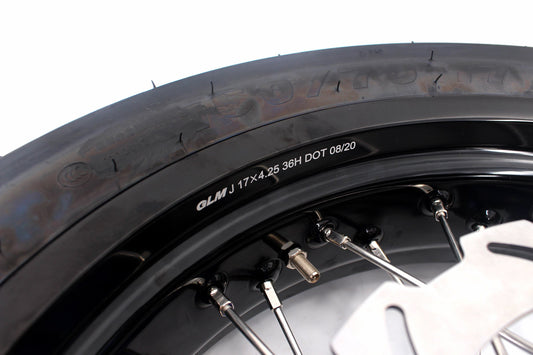 KKE 17inch For YAMAHA WR250F 2020-2026 WR450F 2019-2026 Supermoto Wheels CST Tires Rims