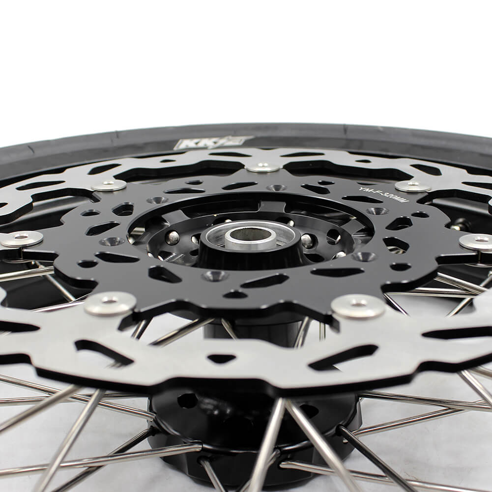KKE 3.5/4.25*17in. Supmermoto Wheels Set For SUZUKI DRZ400SM 2005-2024 CST Tires