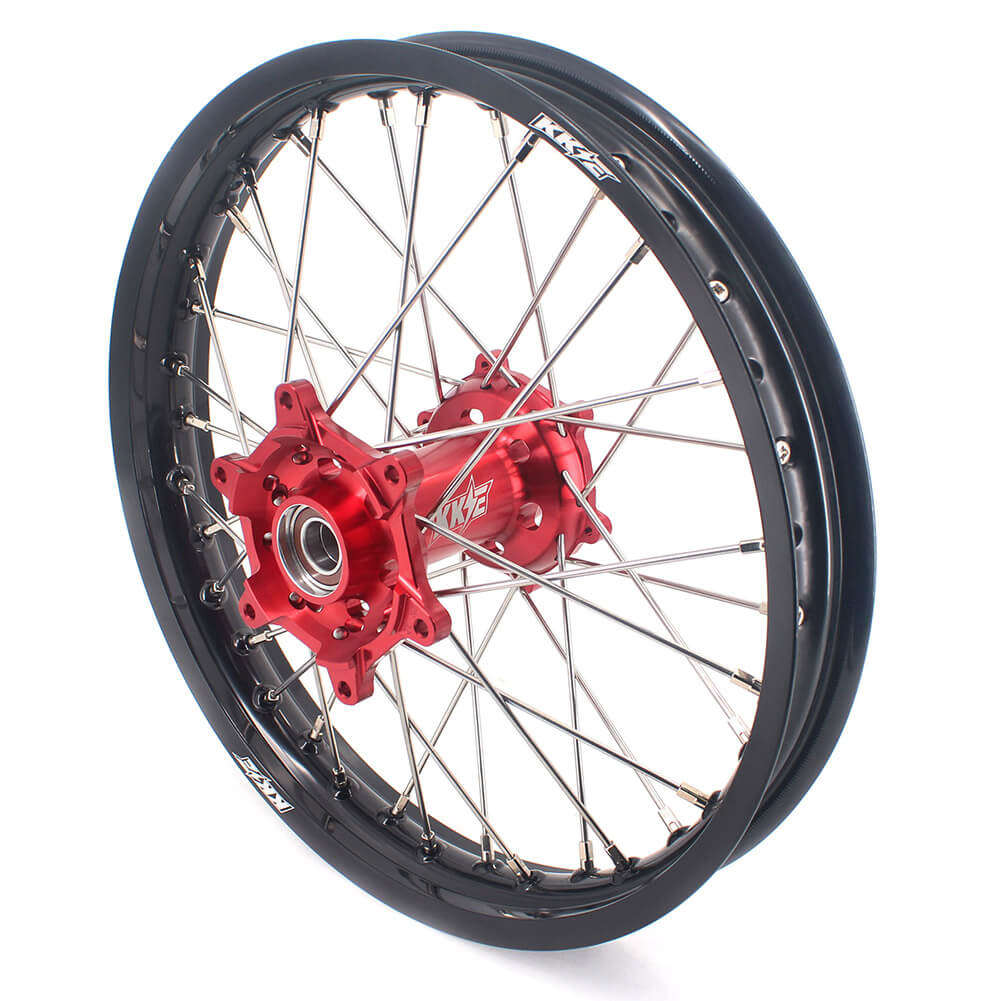 KKE 21" 18" Enduro Spoked Wheels For GAS GAS EC MC EX 125-4550CC 2021-2025 Dirtbike Spoked Wheels Set