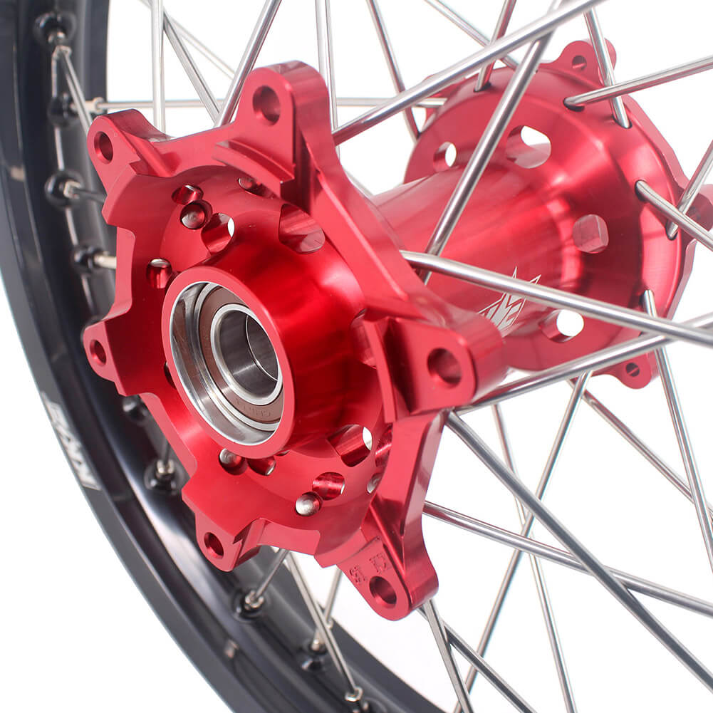 KKE 21" 18" Enduro Spoked Wheels For GAS GAS EC MC EX 125-4550CC 2021-2025 Dirtbike Spoked Wheels Set