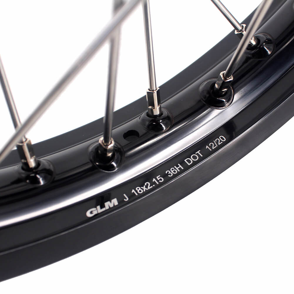KKE 21" 18" Enduro Spoked Wheels For GAS GAS EC MC EX 125-4550CC 2021-2025 Dirtbike Spoked Wheels Set