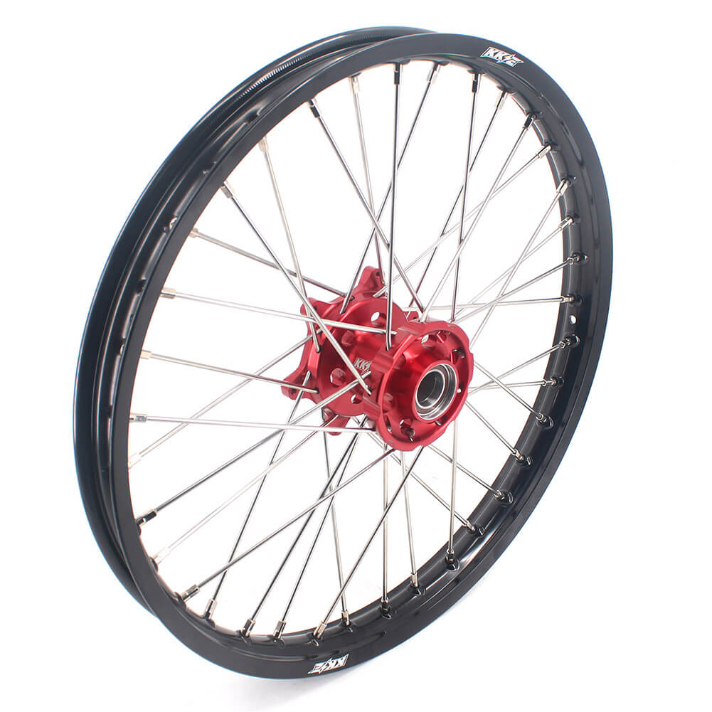 KKE 21" 18" Enduro Spoked Wheels For GAS GAS EC MC EX 125-4550CC 2021-2025 Dirtbike Spoked Wheels Set