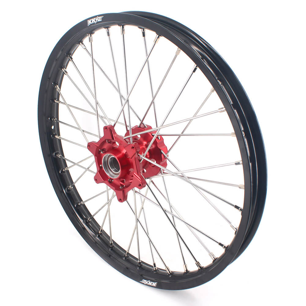 KKE 21" 18" Enduro Spoked Wheels For GAS GAS EC MC EX 125-4550CC 2021-2025 Dirtbike Spoked Wheels Set